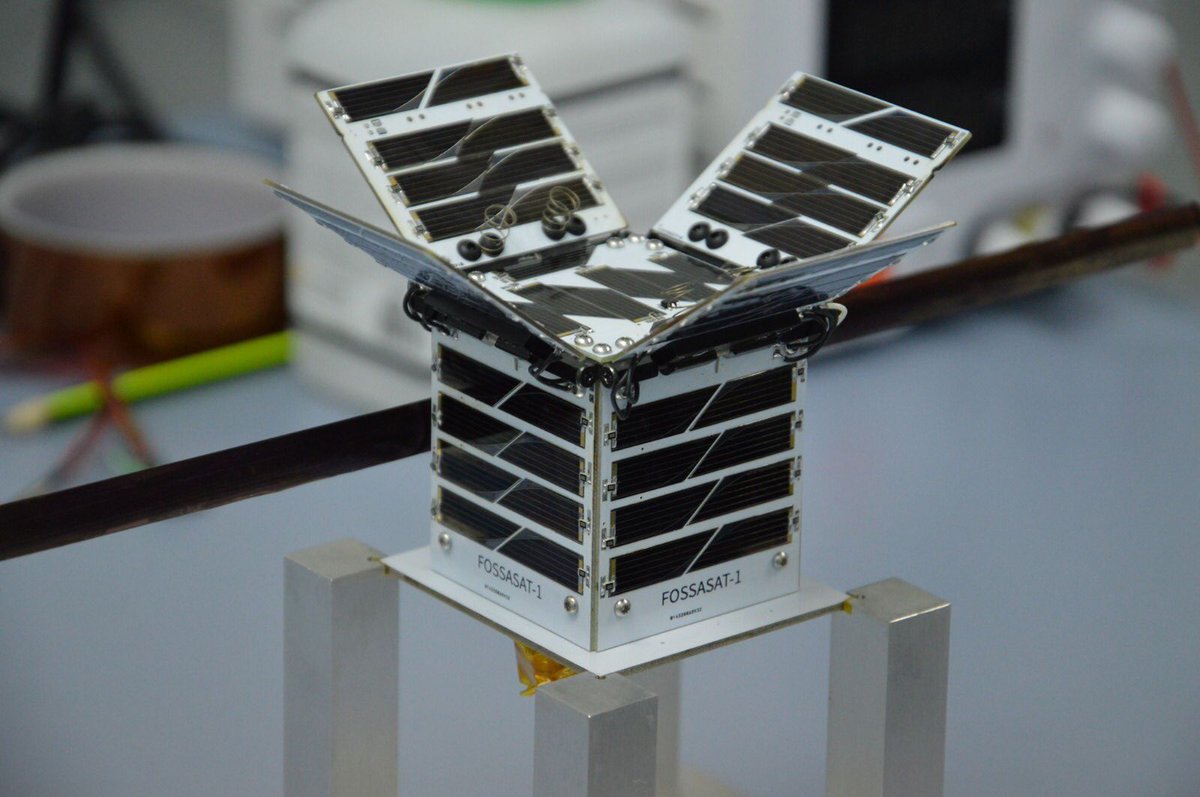 FossaSat-1 flight data confirms Radian thermal analyses