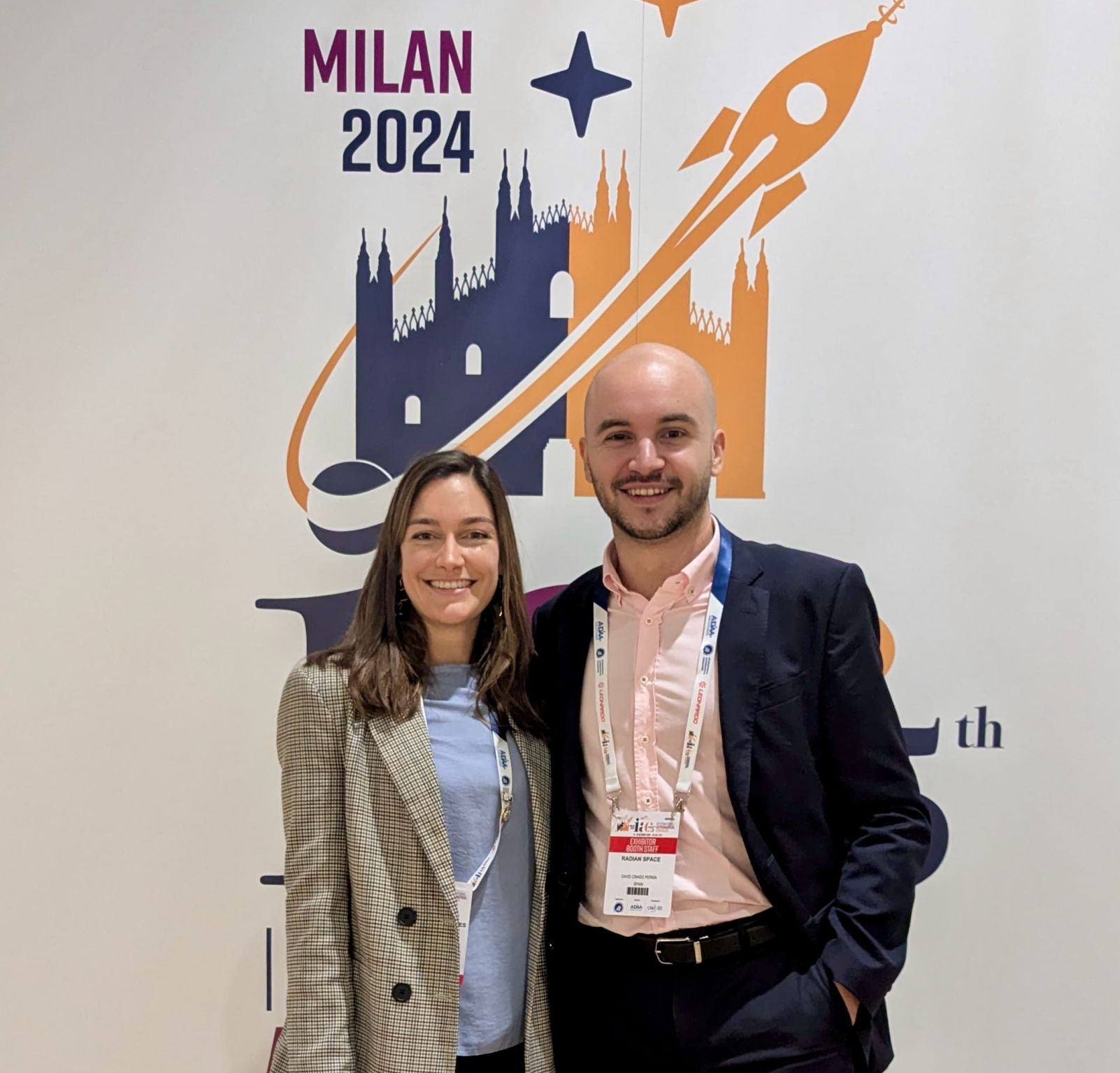 Radian's first time at IAC!